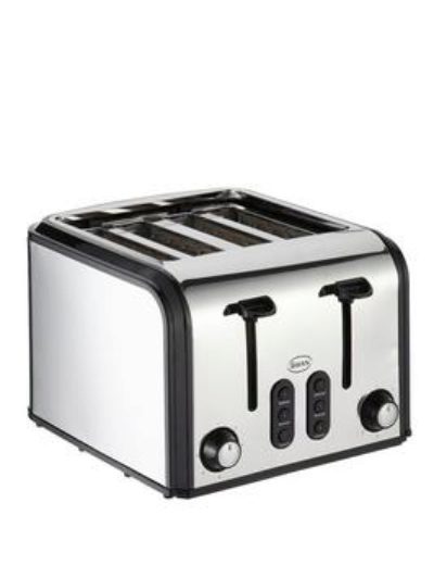 Swan St70100Ps 4-Slice Toaster - Stainless Steel Swan St70100Ps 4-Slice Toaster - Stainless Steel